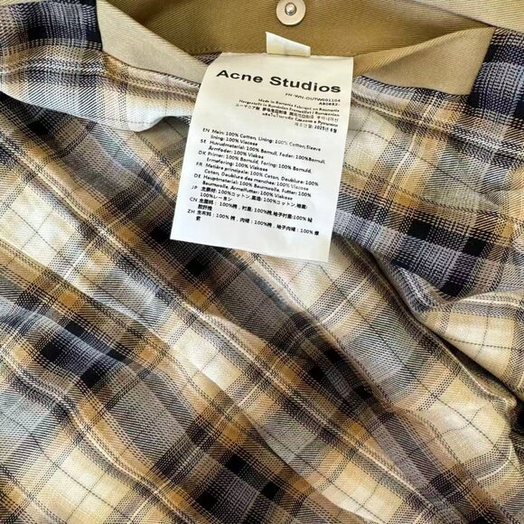 Acne Studios Oriso double-breasted twill jacket - Picture 14 of 14